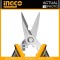 INGCO Electrician's Scissors | Stainless Steel Scissors | 178mm 7 inch | 200 Grams Scissor Scissors
