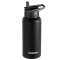 InstaCuppa Temperatures Thermos Bottle 1000 ML | Straw Lid, Double-Wall Thermos | Vacuum Insulated Stainless Steel