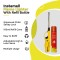 InstaMall Plastic Adjustable Flame Lighter for Kitchen Stove,Candles, Refillable with Refill Bottle 100 ml (Yellow Lighter ) Gas Lighters