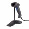 Irvine IR-5000 Laser Barcode Scanner with Stand | Handhled 1D USB Cable Wired | UPC EAN Barcode Reader for POS System
