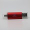 2 in 1 OTG Micro USB 2.0 8GB Flash Pen Drive Memory Stick for Android Phone PC Red