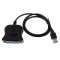 USB to DB25 IEEE-1284 Parallel Printer Adapter M-F Cable for computer, Laptop