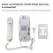Jenix Audio Door Phone Security System for Villa, Multi Flat, Phone for Lock | 220V AC Operated One to One Intercom