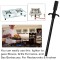 TULMAN Easy Grip Metal Regular Gas Lighters for Gas Stoves, Restaurants & Kitchen Use - Black (1 Feet) Gas Lighters