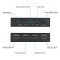 1 in 4 Out HDMI Splitter | Full HD 1080 Pixel, 3D, 4Kx2K @30HZ Support for Fire Stick, Blu-Ray, TV, PC