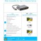 LAPCARE Lap-C 5in 1 Docking Station with 4K HDMI, 1XUSB 3.0 5gbps, 1XUSB 2.0 480Mbps, Micro SD/SD Reader Device Compatible with Mac OS, Win Xp, 7 or Higher, Chrome OS, Supp DEX Station Function