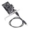 800Mbps PCI-E Express Card, 1394a IEEE 1394b Controller Card with Firewire Cable for AV Transmission, Industrial Cameras