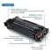 77A Black CF277A Toner Cartridge for HP M305, M329, M405, M407, M429, M429dw, M429fdn, M429fdw, M431 Printers with Chip
