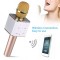 Handheld Comfortable Grip Karaoke QV-77 Wireless Microphone for Jabbing with Friends Singing at Concert |Party Hosting