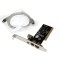 Mak World PCI Express Firewire 400 PCIe Card with VIA chipset- 6 pin 4 pin Firewire Controller Expansion Card