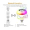 Smart RGB Change 12W B22 Bluetooth 3.0 Speaker Music LED Light Bulb | 24 Key Remote Controller for Home