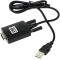 USB to RS232 Serial Cable Converter Adapter l Db9 Cable 9 Pin M-F Rs232 Serial Extension Cable