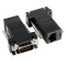 Microware VGA Extender to CAT5 CAT6 RJ45 Network Cable Adapter.(2 pcs)