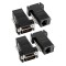 Microware VGA Extender to CAT5 CAT6 RJ45 Network Cable Adapter.(2 pcs)
