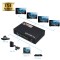 Microware HDMI Splitter 1 In 4 Out 1.4Ver Supports 4K@30Hz Ultra HD, 3D for PC/STB/Xbox/PS4/Fire Stick/Roku/Blu-Ray/HDTV