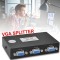 Microware 2 Port VGA Splitter Sharing Switch Box 150MHz 1 Input 2 Output VGA Switcher Video Distributor (1 pcs)