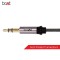 boAt AUX 500 Indestructible male Metallic Audio Cable | gold plated connectors for Smartphone - 1.5 Meter