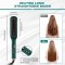 Nirvani HQT-909B Hair Straightener Comb Brush Hair Straightening Iron Built with Fast Heating & 5 Temp Settings for women