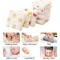 Muslin Cotton Burping Towels for Newborn Baby Extra Soft Large Hankies Reusable Napkins for Infants Toddlers (5 pcs)
