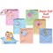 Bath Towels for Newborn Baby Wash Cloth Extra Soft Bathing Towels for Babies Infants Toddlers, (3 pcs) Multi Color L-76cm X B-76cm