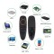 MUVIT Mini Fly G10 Air Mouse 2.4G Wireless Keyboard Mouse | Gyro Sensing Game for Android TV Remote Control.