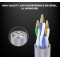 MVTECH Cat6 Ethernet Cable 15 Meter | 550 MHz Outdoor & Indoor | Up-to 10 GBPS Support | LAN Internet Patch Cord