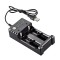 2 Slot Battery Charger for Li-ion NiMH NiCD Rechargeable Batteries | Universal Compatibility