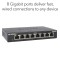 Netgear GS205 Ethernet Switch Unmanaged. 8 Port | Metal Case