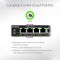 NETGEAR 5 Port PoE Gigabit Ethernet Plus Switch (GS305EP) - with 4 x PoE+ @ 63W, Desktop or Wall Mount