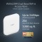 NETGEAR Cloud Managed Wireless Access Point (WAX620PA) - WiFi 6 Dual-Band AX3600 Speed | Up to 256 Client Devices | 802.11ax | Insight Remote Management | PoE+ Powered or Included AC Adapter