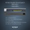 Netgear GS510TPP Gigabit Ethernet Smart Managed Pro Switch (Black)