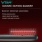 Gemei VGR V-568 Ionic Hair Straightener Brush with 5 Temperature Ceramic Heating | Auto-Off, Portable Frizz-Free Silky Comb