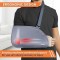 Arm Pouch Sling (Moderate Support), Shoulder Support for Fracture, Immobilization, Prevents Shoulder XXL(Grey)