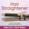 Vega 3 in 1 Hair Styler, (Indias No.1* Hair Styler Appliance), Hair Straightener, Curler & Crimper, VHSCC-01