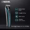 Nova NHT 1073 Battery Powered USB Rechargeable & Cordless: 60 Minutes Runtime Professional Hair Clipper for Men, Blue