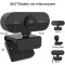 ENHANCE X1 110°s Wide Angle Webcam 1080p with Mic | USB Streaming Camera for Video Calling, Recording Online Teaching