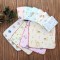 Kids Printed Handkerchief, Face Hanky, Face Towels, Baby Soft Cotton Napkin (25x25 cm)