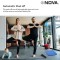 Nova BGS -1260 Ultra Lite Electronic Digital Personal Body Scale (Black/Sea Blue) Weighing scales