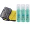 Cleaning Solution Kit 1 Microfibre Cloth 800GSM & Cleaning Spray GEL for Car & Motocycle, Glasses (3 pcs)