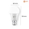 Orient Electric High Glo LED Bulb 12W, cool white light, 6500K, B22d, 2 pcs