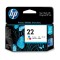 22 Color Cartridge for HP 22 Tri-Color Original Ink Cartridge (HP C9352AA)