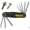 8 in 1 Portable Folding Torx Star Key Bit/Screwdriver Tool Kit T9 T10 T15 T20 T25 T27 T30 T40