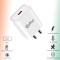 pTron Volta 12W Single Port USB Fast Charger Wall Charger Adapter, Universal Compatibility | 1M Micro USB Cable Included