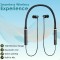pTron Tangent Flex BT 5.3 Wireless Neckband with Mic, 38Hrs Playtime, 13mm Driver, Dual Pairing, Type-C Fast Charge, IPX5