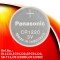 Panasonic CR-1620 3v - 5 pcs Lithium Coin Battery Provide Long Lasting Power in a Variety of Devices