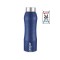 PEXPO Stainless Steel Fridge Water Bottle, 1000 ml, 6 pcs Blue, Bistro | Leak-Proof & Easy to Grip Water Bottle