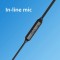 Philips Audio TAE1126 Wired in Ear Earphones with mic, 10 mm Driver, Powerful bass & Clear Sound