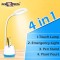 Pick Ur Needs Rechargeable LED Desk Lamp, Touch Control Table Lamp, Eye-Caring Smart Lamp with USB Charging (Modern Design Desk Lamp) Lamps