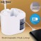 Pick Ur Needs Rechargeable Study Table Lamp for Students for Study Table/Desk Lamp Touch Control (Ring Shape Flexible Lamp) White Lamps