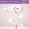 Pick Ur Needs Professional & Powerful Portable Hair Dryer 3500W with Foldable Handle (Purple) Hair Dryers